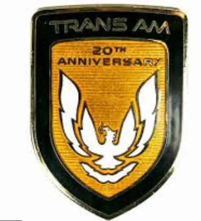89 Turbo Trans Am Nose emblem
